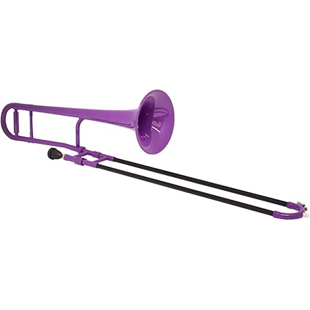 Amazon Zo ゼット オー プラスチック製テナートロンボーン 細管 Ttb 04 カラー パープル 楽器 音響機器 楽器 音響機器