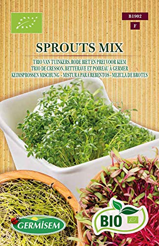 Germisem Orgánica Sprouts Mix Semillas 12 g, ECBIO1902