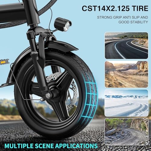 Electric Bike for Adults, 1200W Peak Motor Commuter Ebike,