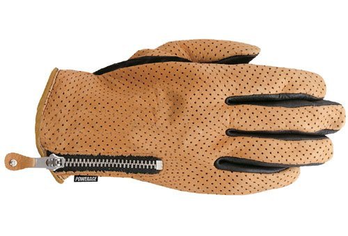 パワーエイジ[POWERAGE] パンチジップグローブ キャメル サイズ:XL PGM-385