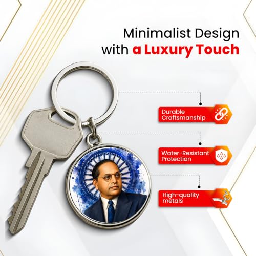 Image of MG | Protective Evil Eye /Spiritual Symbols /Om /Motivational Keychains | Double-Sided Metal Key Ring | Good Luck and devine Charm for Car, Bike, Home & Office