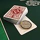 Bullets Playing Cards, Dealer Button Set aus Metall