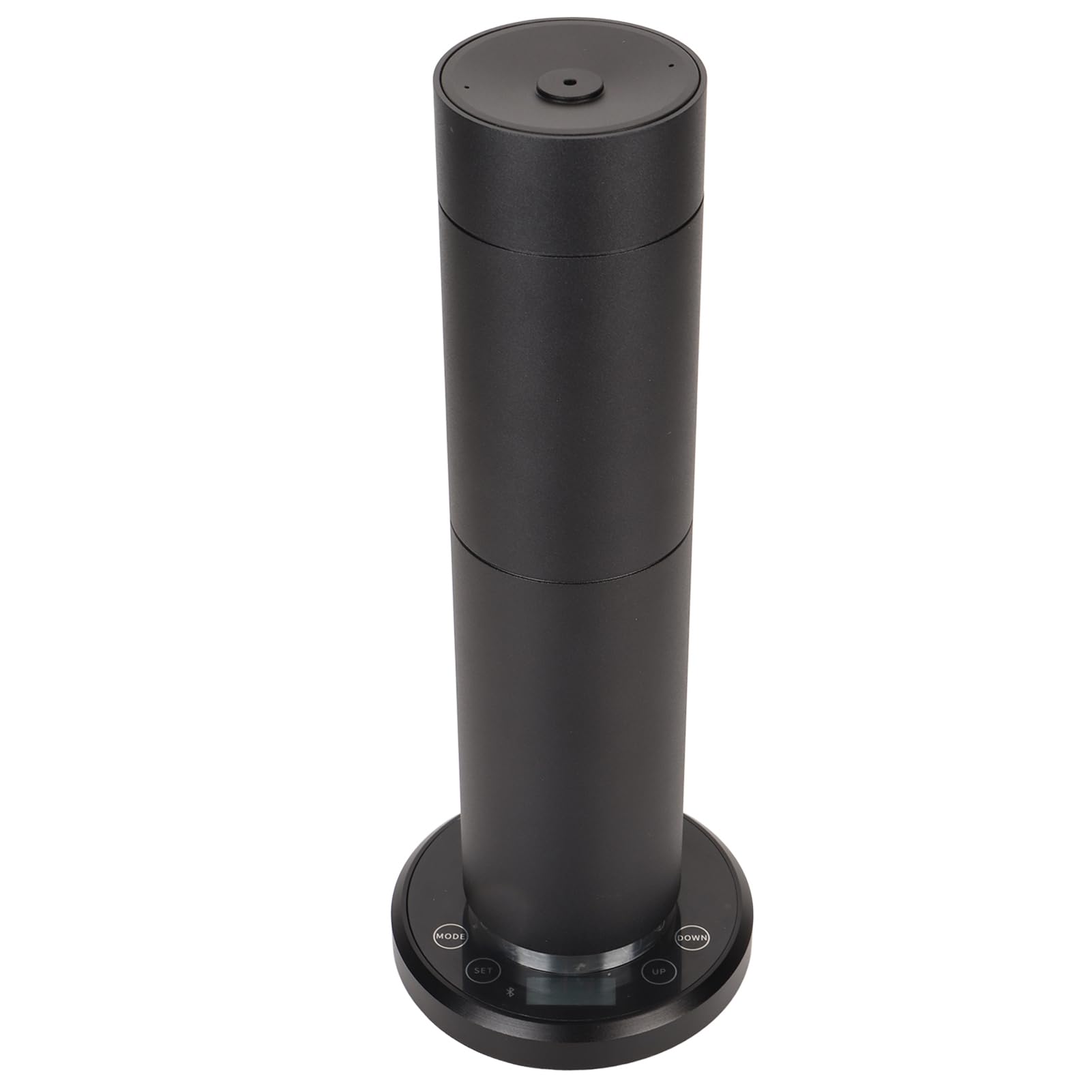 Máquina de Aire aromática Inteligente Bluetooth de 120 ml, difusor de Aceite Esencial con Control táctil, Cobertura de 200 m³, Carcasa arenada de aleación de Aluminio, para (Negra)