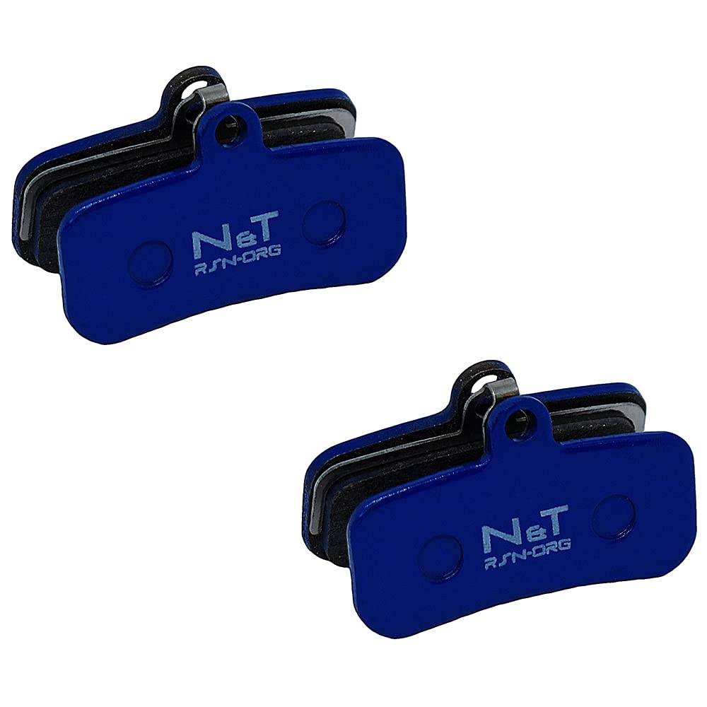 2x Noah And Theo NT-BP018/RS Resin Disc Brake Pads fit TRP Slate T4 HD-M805 M805n G-Spec Slate M820, Quadiem M830, Quadiem SL, G-Spec Quadiem M840, G Spec E-MTB DH Trail SL SLC