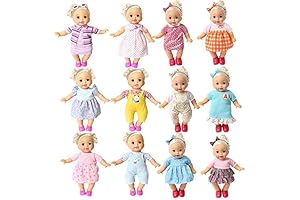 BOBO Clothes Set of 12 for Baby Doll