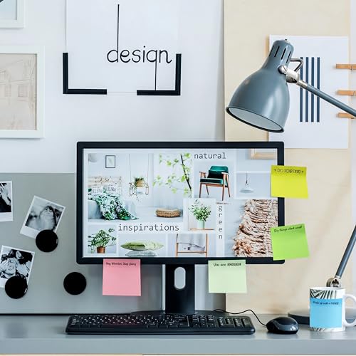 Bloc-notes autocollants colorés pour notes de bureau au quotidien