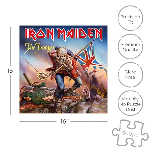 Iron Maiden The Trooper (500 Piece Jigsaw Puzzle) by RockSaws - Image 2