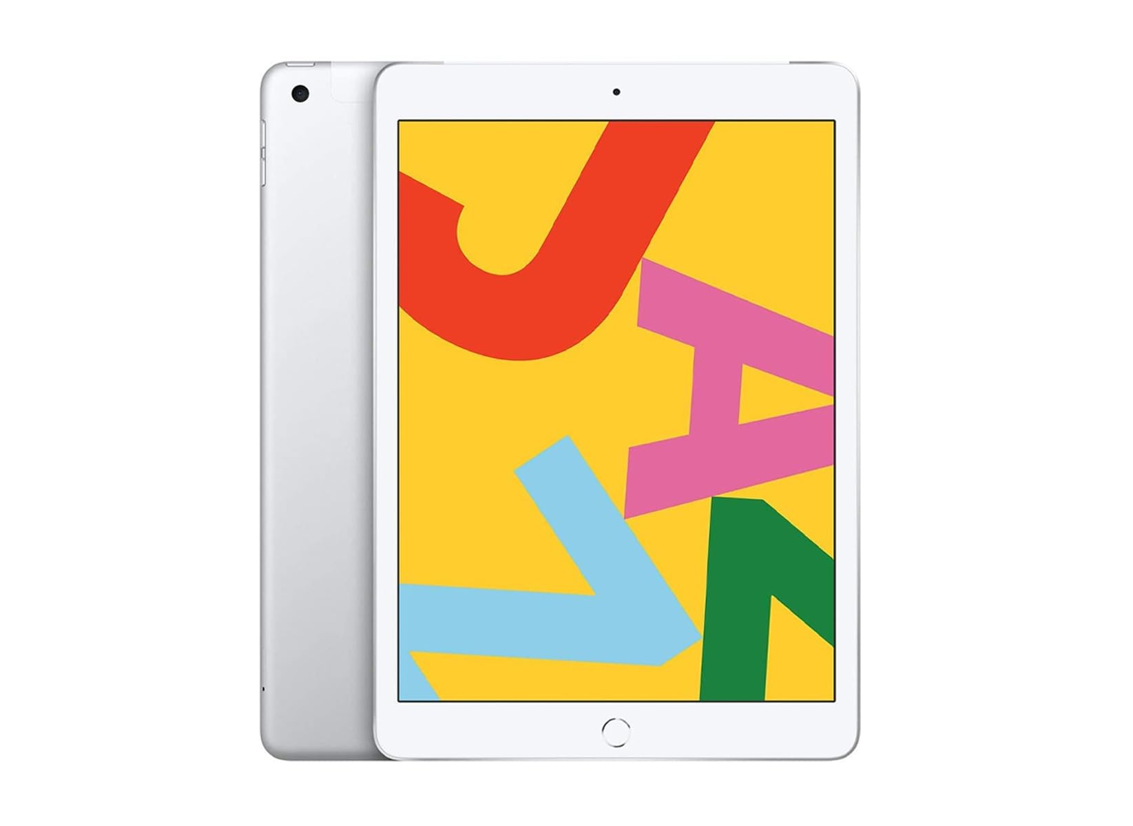 2019 iPad 7th Generation with Wi-Fi 32GB 10.2 Inch, Silver Renewed