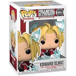 Funko Pop! Animation: FMA: B - Edward Elric - Ed - Brilla en la Oscuridad - 1/6 de Probabilidades de Obtener la RARA Variante Chase - Full Metal Alchemist: Brotherhood - Idea de Regalo - Anime Fans