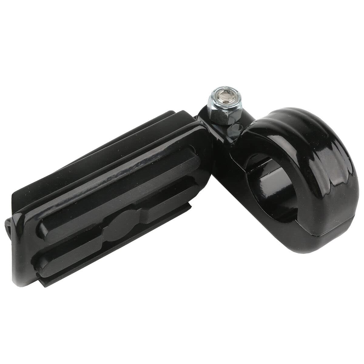 TCMT 32 mm 1 1/4 Zoll Motorschutz-Fußrasten Kit passend für Harley Touring Road King Street Glide Road Glide Electra Glide Softail Sportster XL 883 1200 Dyna mit 3,2 cm Motorschutz