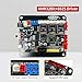 ANNOYTOOLS ARM 32-bit 3-Axis CNC Controller,GRBL 1.1F USB Port CNC Engraving Machine Control Board with Fan Cooling DRV8825 Standalone Driver,Support 500W Spindle/NEMA17/23 Stepper Motor/Laser Module