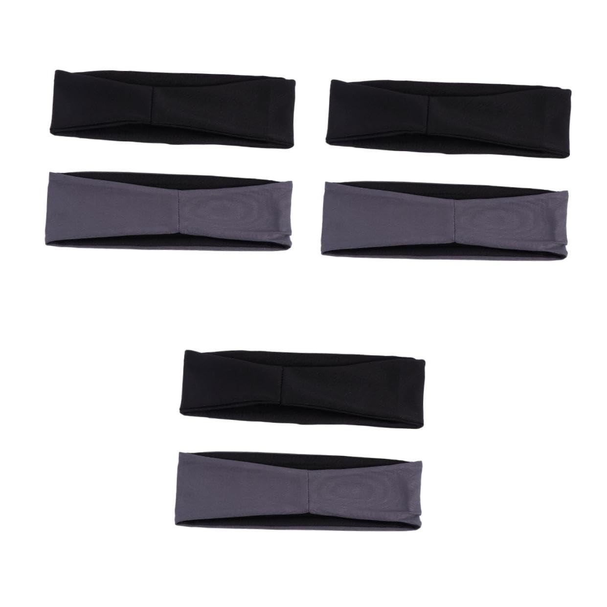 TOYANDONA Conjunto De Bandas De Cabello Elásticas Transpirables Y Accesorios De Cabello Running Y Actividades Negro