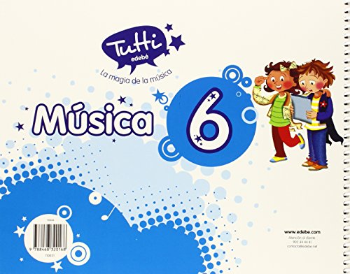MÚSICA 6 avec CD inclus développe l'oreille musicale par l'écoute active