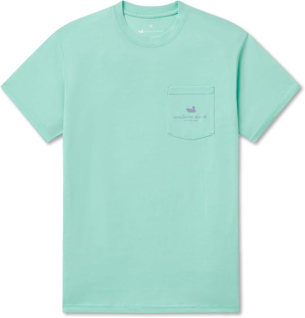 Southern Marsh Men's SEAWASH Classic T-Shirt – Short Sleeve Casual Graphic Tee - Image 2