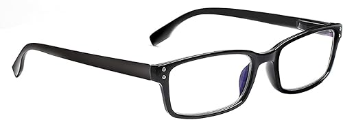 Miniatura 7 de Kerecsen Paquete de 6 lentes de lectura con bloqueo de luz azul, lectores de bisagra de resorte para hombres y mujeres, anteojos de computadora
