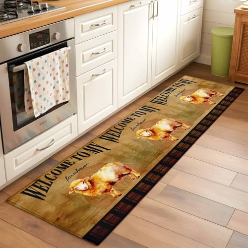 Tapete rectangular decorativo de 2 x 6 pies miniatura 1