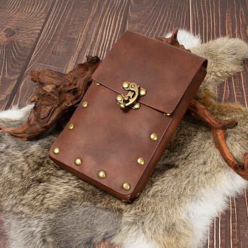 Sac banane rétro marron style steampunk pour transporter vos objets en cosplay - 3
