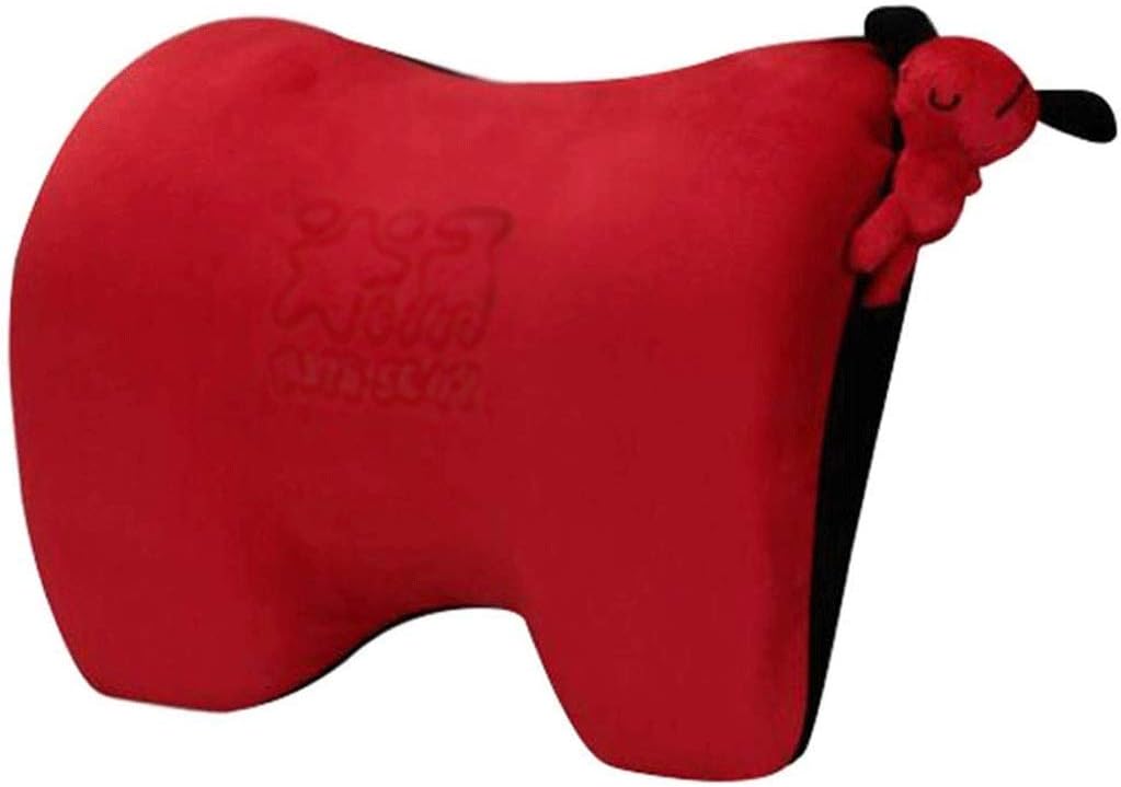 Car Neck Pillow - Headrest for Pain Relief When Driving, Seat with Memory Foam and Washable Cover(D)