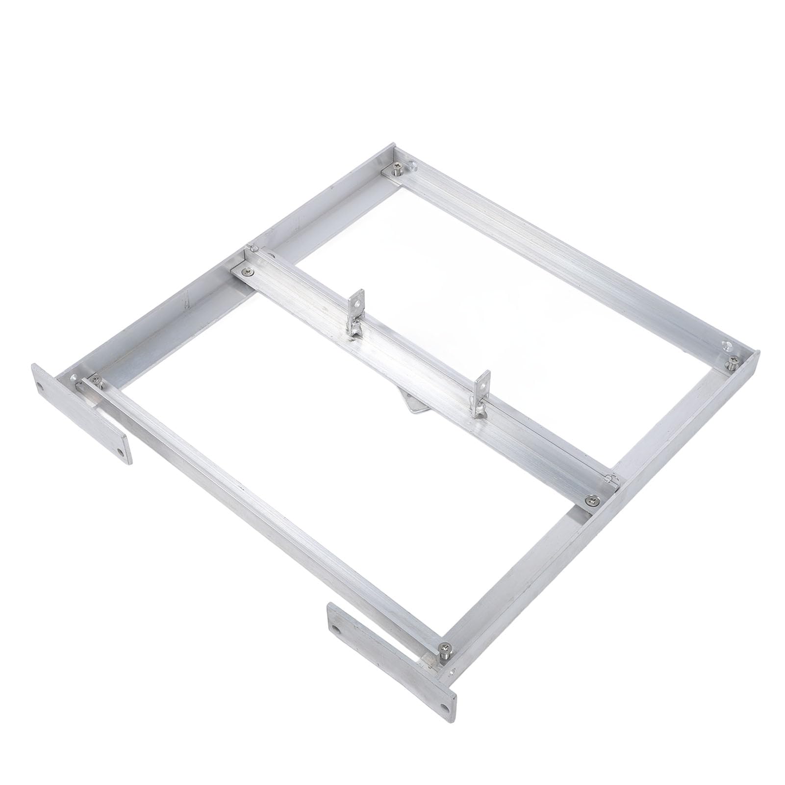 6 - Compartment Aluminum Battery Tray for E - Z - GO TXT Medalist Freedom TXT Valor Cart, Heavy - Duty Rust - Resistant Battery Rack Replacement with Mounting
