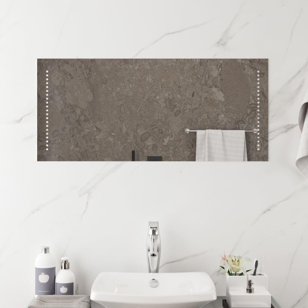 vidaXL Espejo de baño con LED 40x90 cm