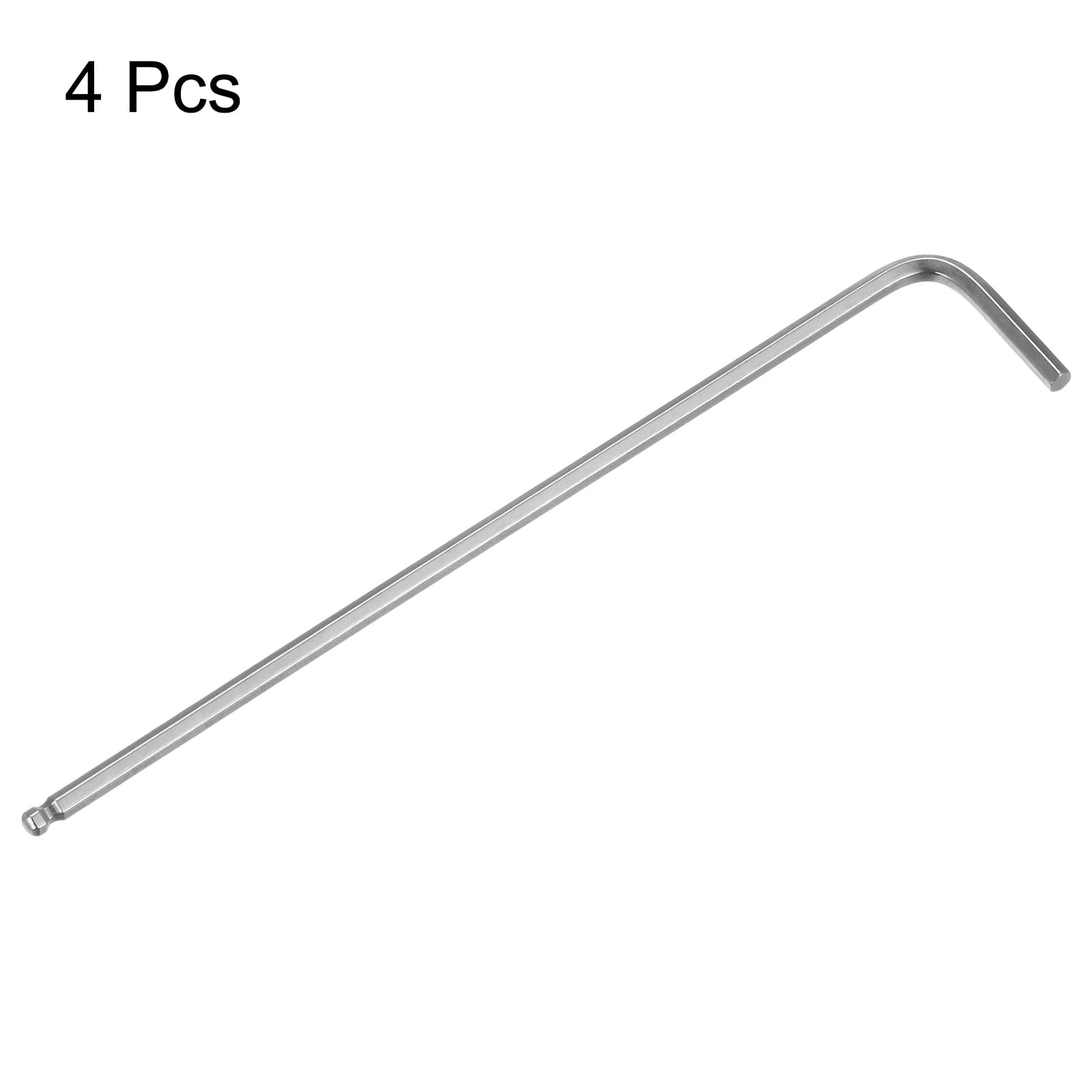 2er Set Magnetische Inbusschlüssel L-Griff – 5 Mm Langarm Mit Kugelkopf Für Enge Stellen