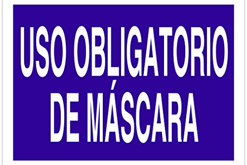 Cofan - Plimpo Señal Poliestireno 420X297 Uso Obligatorio De Máscara En Oferta Cofan O06Tpl420297 Señal Poliestireno, 420 X 297 Mm