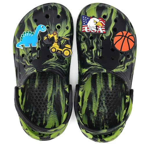 Image of Boy Girls Comfortable Garden Clogs | Slip-On Mules Slides Sandals Beach Slipper for Little /Big Kid