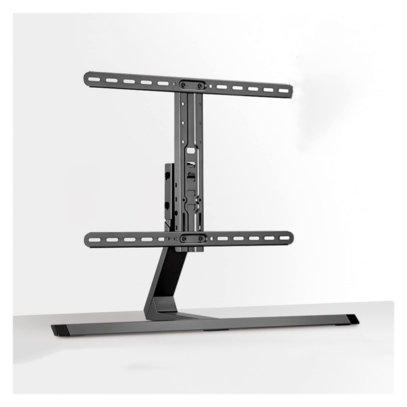 HPTHLY Tv Stand Universal Tv Base Desktop Height-Adjustable Tv Stand 37"-75" Metal Tv Rotating Bracket, Holds Up To 88Lbs, Max Vesa 600X400Mm Adjustable Tv Mount Stand