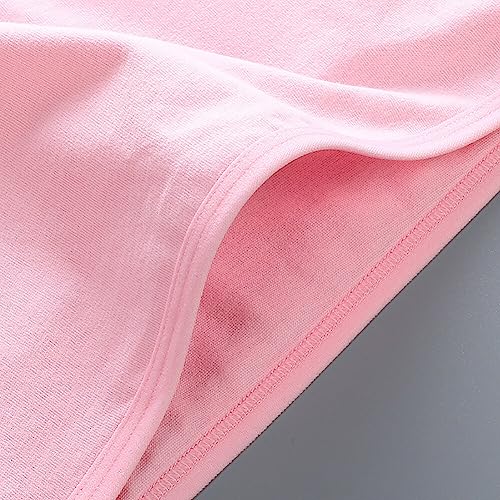 Ztexkee Pacote com 4 sutiãs de algodão macio para meninas, sutiãs de treinamento para meninas, sutiã