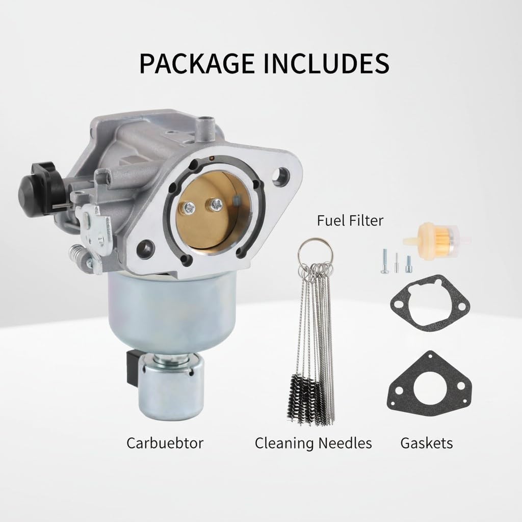 16-853-19S Carburetor Replacement for 7000 Series KT725 KT730 KT735 KT740 KT745 Engines, Replaces 32-853-63-S 32-853-67-S, with Filter and Gaskets