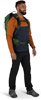 Osprey Stratos 24L Men's Hiking Backpack, Seaweed/Matcha Green