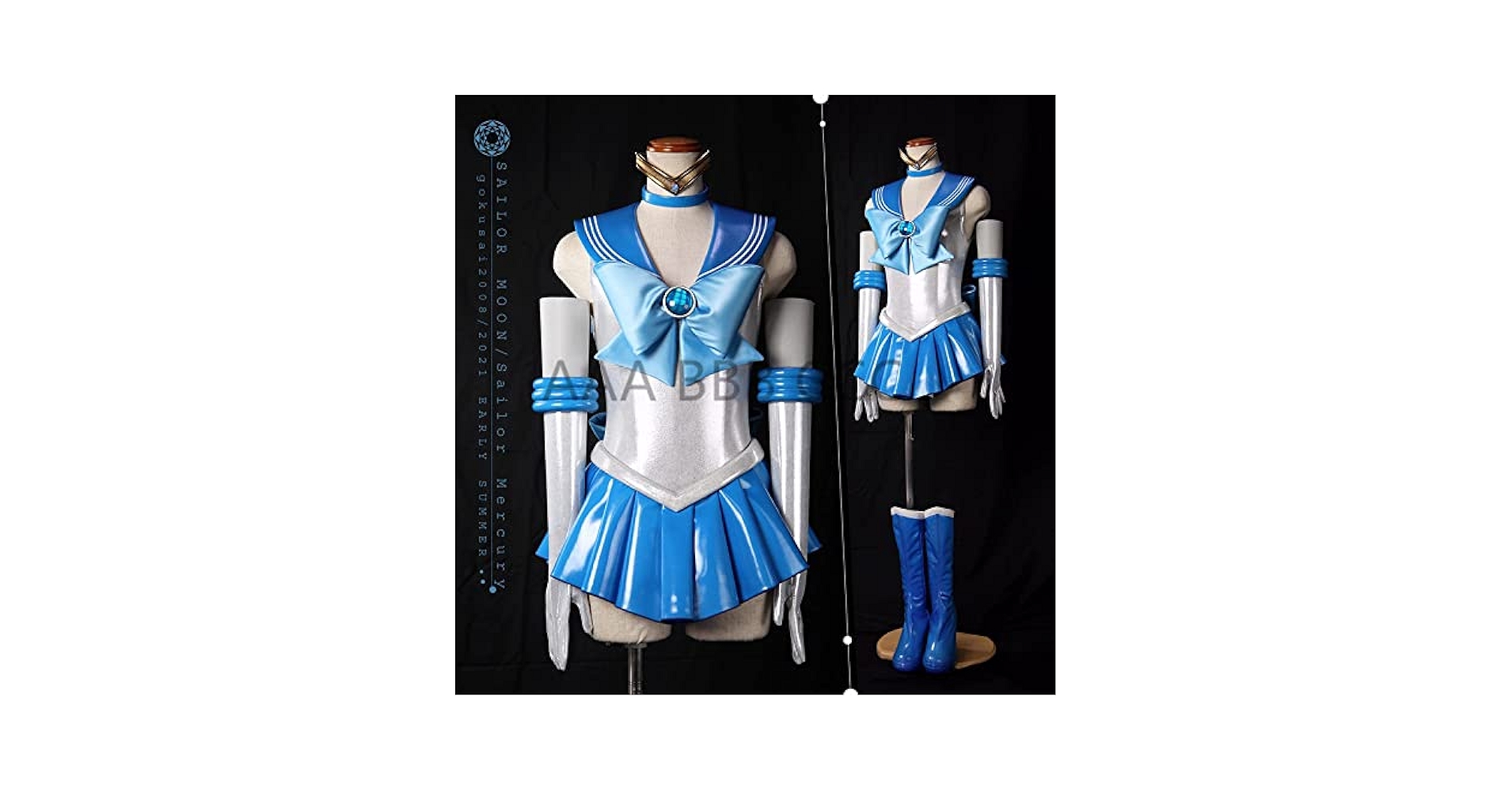【はなはな】JC-A042b 美少女戦士セーラーマーキュリー 風★衣装 Amazon.co.jp: [France_Wan-cos]美少女戦士セーラームーン