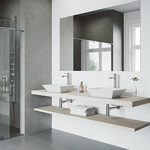 Vigo Milo 12.5 Inch H Single Hole Single Handle Bathroom Faucet In Brushed Nickel - Vessel Sink Faucet Vg03025Bn #TOP3