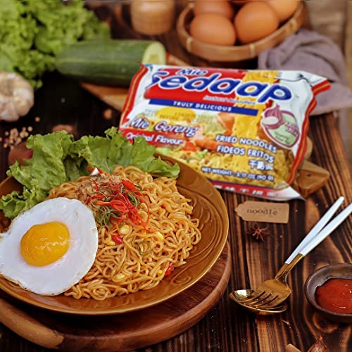 Mi Sedaap Mi Goreng, Fried Noodle, Halal Certified, (Original, Pack Of 30) #TOP3
