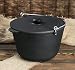 Produktbild BRIKSUN Gusseisen Kazan Kasan Camping Schmortopf mit Bügel Ø 26 cm Induktion (Ø 26cm 6Liter)