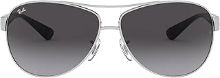Ray Ban Sonnenbrille Metallic RB 3386 003/8G silber 67