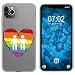 Produktbild PhoneNatic Case kompatibel mit Apple iPhone 11 Pro Silikon-Hülle Pride Männer M3