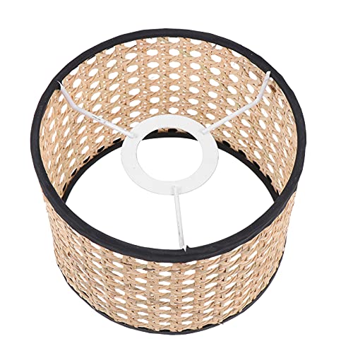 Small Chandelier Lamp Shade, E27 Rattan Lampshade Country Cottage Lamp Cover Light Accessories For Table Lamp Floor Lamp Pendant Light, 16X16X12Cm #TOP5