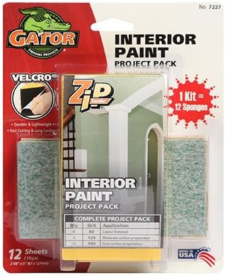 Gator 7227 Zip 13-Pc. Hook & Loop Hand Sanding Block Kit - Quantity 8