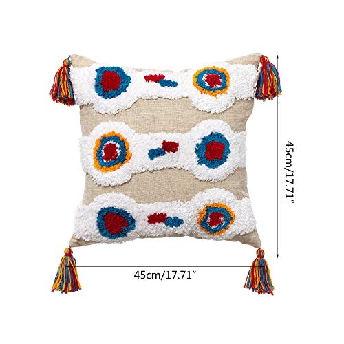 Housse de coussin multicolore tissée main pour raviver une déco terne - 8