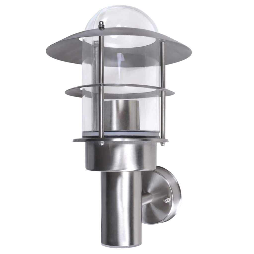 Casa & Giardino articolo-Patio Lampada da parete in acciaio inox