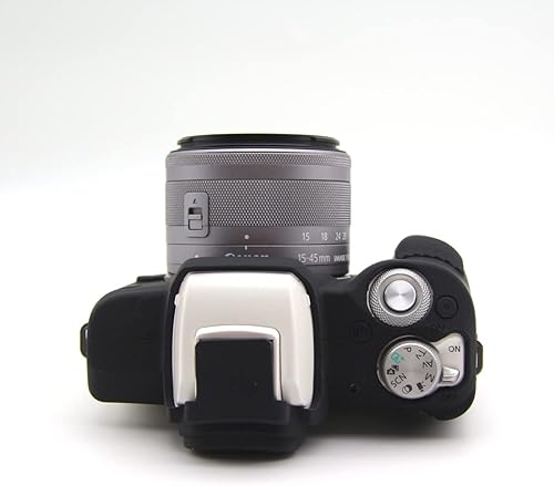 Miniatura 5 de Rieibi Funda de silicona para Canon M50 M50 Mark II, funda protectora de silicona suave para cámara digital Canon EOS M50 EOS M50 II