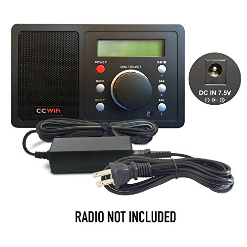ABC Products Replacement CCrane/C Crane DC 7.5V, 7.5 Volt Ac Mains Adapter Adaptor