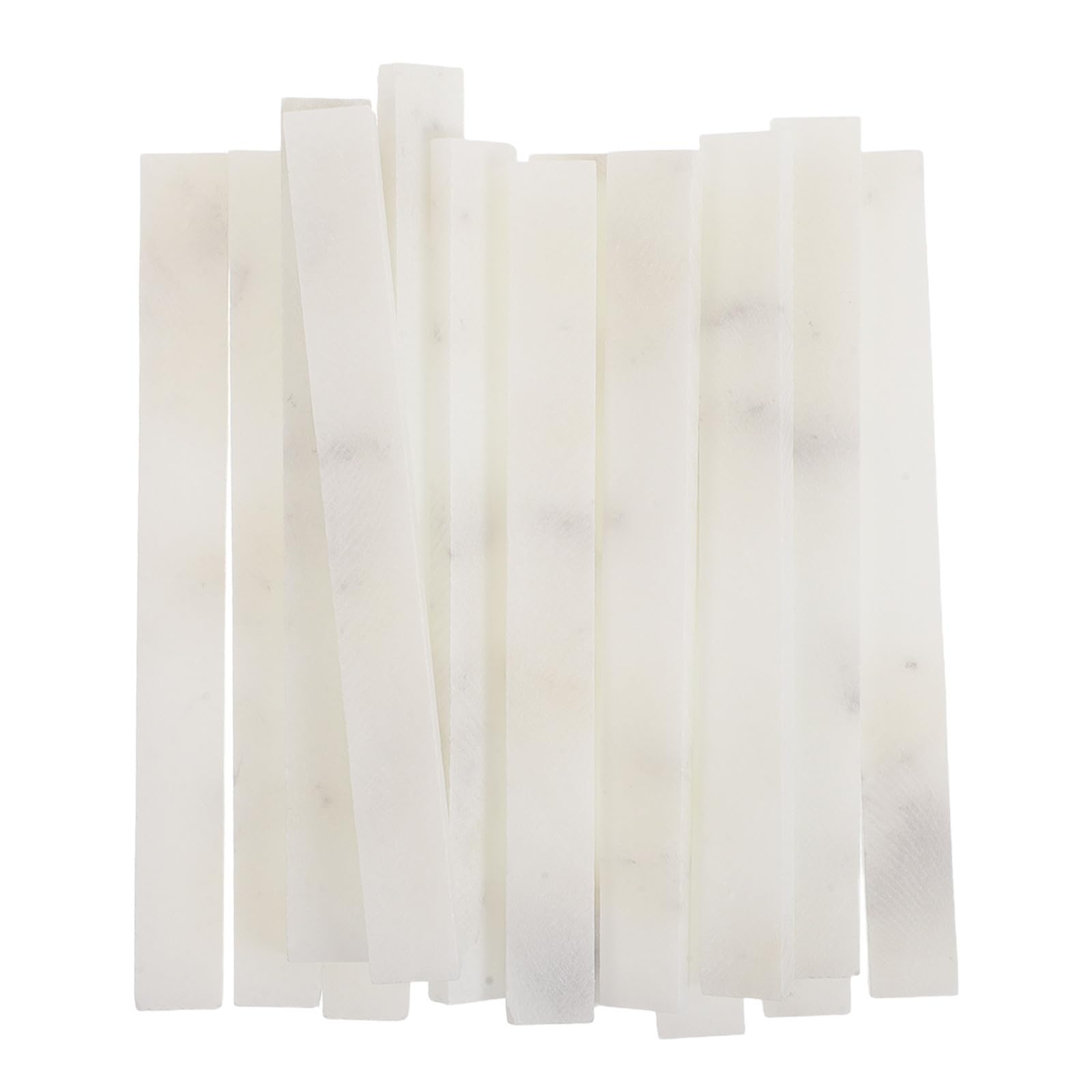 40 Piezas Lápiz Marcador de Esteatita Plano Blanco