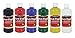 Sargent Art 16 Ounce Bottles, 6, Art-Time Washable Tempera Paint, 17-3406, 6 Piece