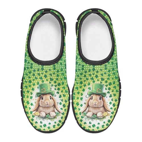 Girls Slip On Shoes Little Kids Athletic Shoes St. Patrick's Day Shoes2