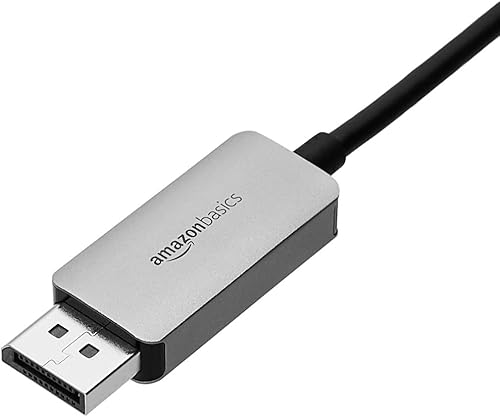 Miniatura 2 de Tienda Basics Cable USB-C a DisplayPort de aluminio - 3 pies