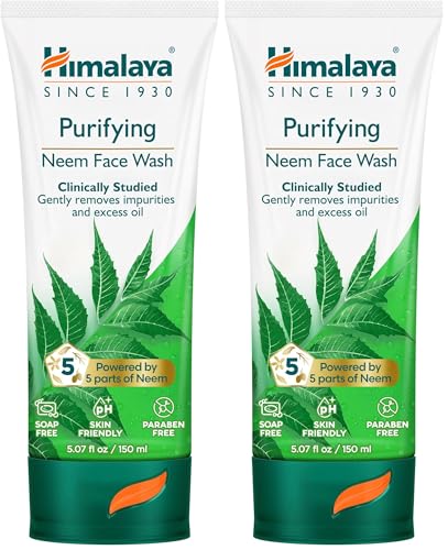Image of Himalaya Herbals Purifying Neem Face Wash, 150ml (Pack of 2)
