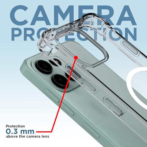 Image of Amazon Basics Back Cover for OnePlus Nord 6 5G Mag-Safe Shockproof PC + TPU Protective Case Magnetic Support Bumper Case (Transparent Mag-Safe)
