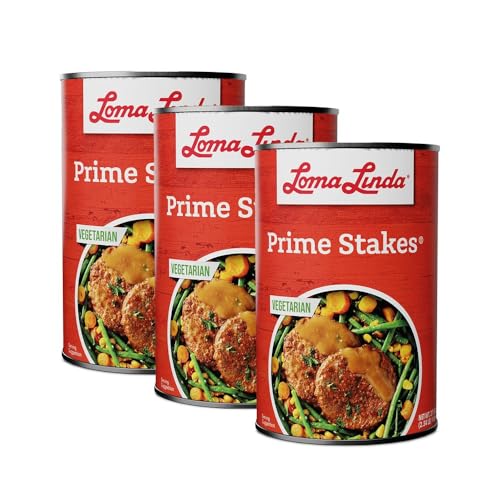 Loma Linda - Plant-Based - Prime Stakes (47 oz.) (Pack of 3) - Kosher